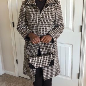 Houndstooth Peacoat